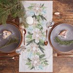Дорожка на стол &quot;Этель&quot; Beautiful Сhristmas 30х70 см, 100% хл, саржа 190 гр/м2