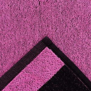 Полотенце махровое Этель "Знаки зодиака: Скорпион" розовый, 67х130 см, 420 гр/м2, 100% хлопок