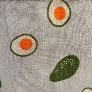 Кашпо текстильное Этель "Авокадо", 18х15х18 см