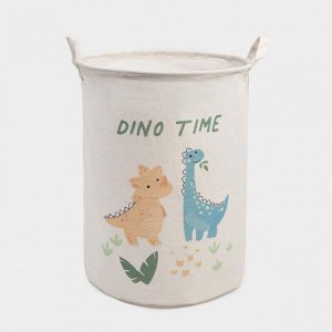 Корзинка текстильная Этель "Dino time" 34х43 см