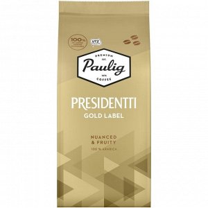 Кофе зерновой Paulig Presidentti Gold Label, 250 г