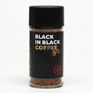 Кофе BLACK IN BLACK 85г., кристал, ст/б х 12