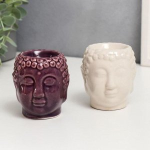 Аромалампа керамика "Будда" МИКС 8х7,2х7,2 см
