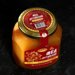 Медовый край Мёд алтайский «Разнотравье» натуральный цветочный, 500 г