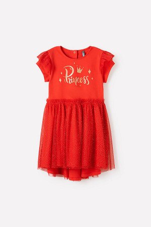 Платье для девочки Crockid К 5704 насыщенно-красный