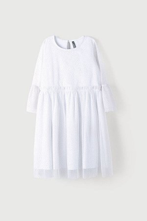 Платье для девочки Crockid К 5579/2 белый
