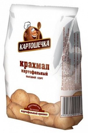 Крахмал "Картошечка" картофельный 400г (1х8)(#15) Россия | (шк 1585)