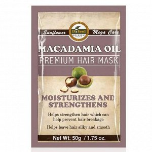Difeel Питательная маска для волос с маслом макадамии / Macadamia Oil Premium Hair Mask, 50 мл