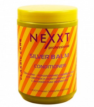 Nexxt Бальзам-кондиционер серебристый для светлых волос, 1000 мл
