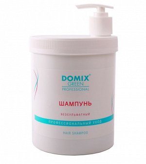 Domix Green Professional Шампунь для волос бессульфатный, 1000 мл
