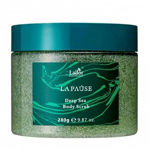 Lador Скраб для тела с морской солью и вулканической пемзой / La-Pause Deep Sea Body Scrub, 280 г