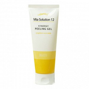 Jigott Пилинг-гель для лица / Vita Solution 12 Synergy Peeling Gel, 180 мл