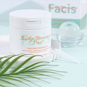 Jigott Пэды для лица с экстрактом лимона и центеллы / Facis Daily Cleansing Pad, 180 мл