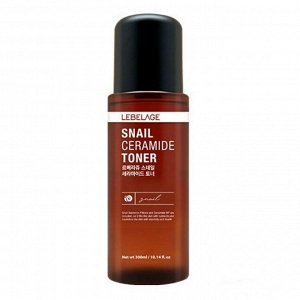 Lebelage Тонер для лица с керамидами / Snail Ceramide Toner, 300 мл