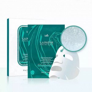 Lador Увлажняющая маска для лица с морским коллагеном и кипарисовой водой / La-Pause Hydra Skin Spa Mask, 25 г