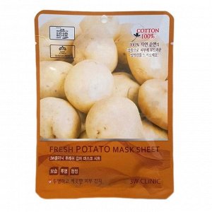 Тканевая маска для лица с экстрактом картофеля / Fresh Potato Mask Sheet, 23 мл