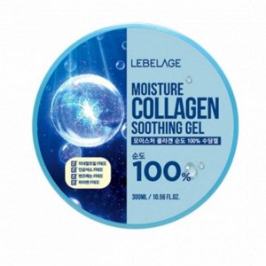 Lebelage Универсальный гель  с коллагеном Moisture Collagen 100% Soothing Gel, 300 мл