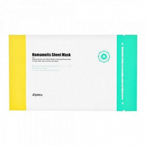 A'Pieu Тканевая маска для лица с гамамелисом / Hamamelis Sheet Mask, 21 мл