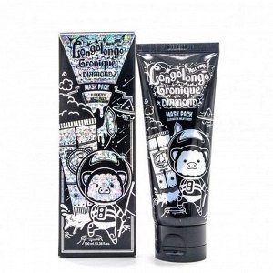 Elizavecca Плёночная маска для лица с алмазным порошком / Milky Piggy Hell-Pore Longolongo Gronique Diamond Mask Pack, 100 мл