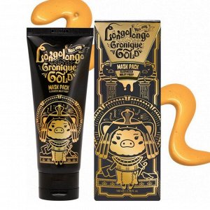 Elizavecca Плёночная маска для лица с коллоидным золотом / Hell-Pore Longolongo Gronique Gold Mask Pack, 100 мл