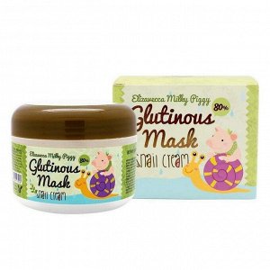 Elizavecca Крем с муцином улитки Glutinous Mask 80% Snail Cream, 100 мл