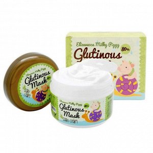 Elizavecca Крем с муцином улитки Glutinous Mask 80% Snail Cream, 100 мл