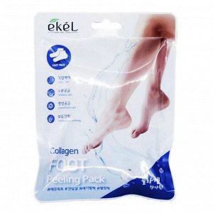 Ekel Пилинг-носочки для ног с коллагеном / Collagen Foot Peeling Pack, 40 мл