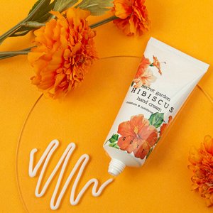 Jigott Крем для рук с экстрактом гибискуса / Secret Garden Hibiscus Hand Cream, 100 мл