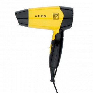 Dewal Beauty Фен для волос дорожный / Aero Yellow HD1002-Yellow, жёлтый, 1400 Вт