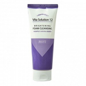 Пенка для умывания с витамином B12 Vita Solution 12 Brightening Foam Cleansing