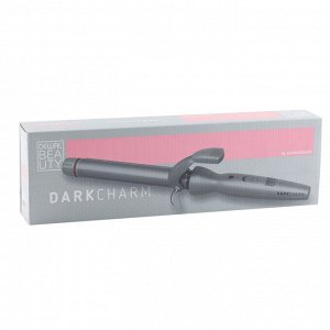 Dewal Beauty Плойка для волос / Dark Charm HI1025, 40 Вт, 25 мм, серый