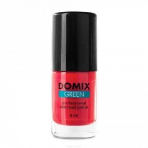 Domix Лак для ногтей, ярко-розовый, 6 мл