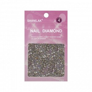 Nail Art Стразы для ногтей №4, голография