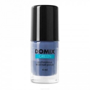 Domix Лак для ногтей, голубой, 6 мл