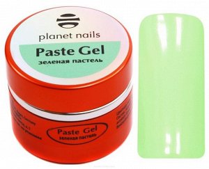 Planet Nails Гель-паста Зелёная пастель