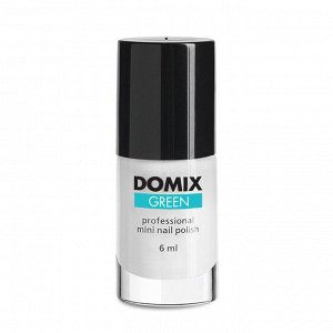 Domix Лак для ногтей, белый френч, 6 мл