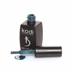 Kodi Гель-лак Зеленовато-синий, без перламутра и блесток, плотный, 8 мл