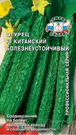 Огурец Китайский Болезнеустойчивый F1 ЦВ/П (СЕДЕК) среднеранний