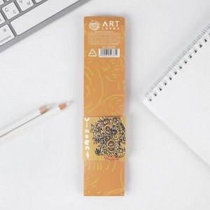 Набор карандашей Van Gogh, твердость НВ, 4 шт, цвет корпуса желтый