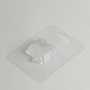 Пластиковая форма для мыла «Подарок для тебя» 4.8х5.5 см