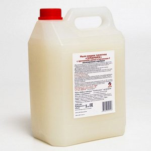 Жидкое мыло "Аист" Серебряное с протеинами шелка , 5 л