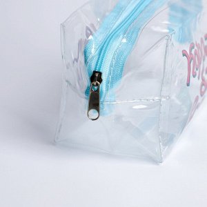 Косметичка-пенал из прозрачного PVC «Королева, бл*ть, всего», 14х8 см