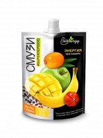SAVA   Смузи ЭНЕРГИЯ &quot;BioNergy&quot; дой-пак 120г  (1 х 15), (# 12), Россия (шк 1688)
