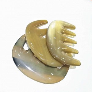 Массажер-расчёска для тела и головы Guasha Board из пчелиного воска