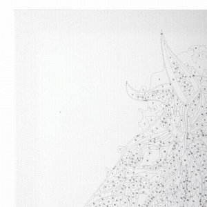 Картина по номерам 40х50 см, ОСТРОВ СОКРОВИЩ "Восточный конь", на подрамнике, акрил, кисти, 663352