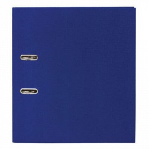 Папка-регистратор ОФИСМАГ с арочным механизмом, покрытие из ПВХ, 75 мм, синяя, 225749