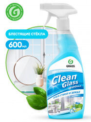 Чистящее средство для стекол и зеркал "Clean Glass" голубая лагуна (флакон 600мл)
