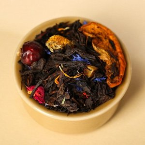 Чай чёрный «Пряный грейпфрут», с грейпфрутом, 100 г.