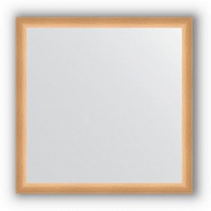 Зеркало в багетной раме - бук 37 мм, 60 х 60 см, Evoform