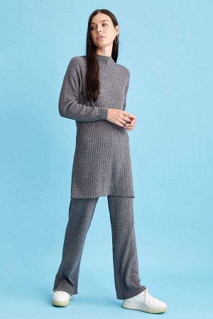 Трикотажные брюки Relax Fit Palazzo